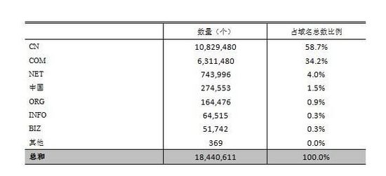 第33次CNNIC报告第三章:互联网基础资源